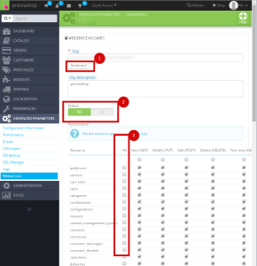 PrestaShop instructions, step 2